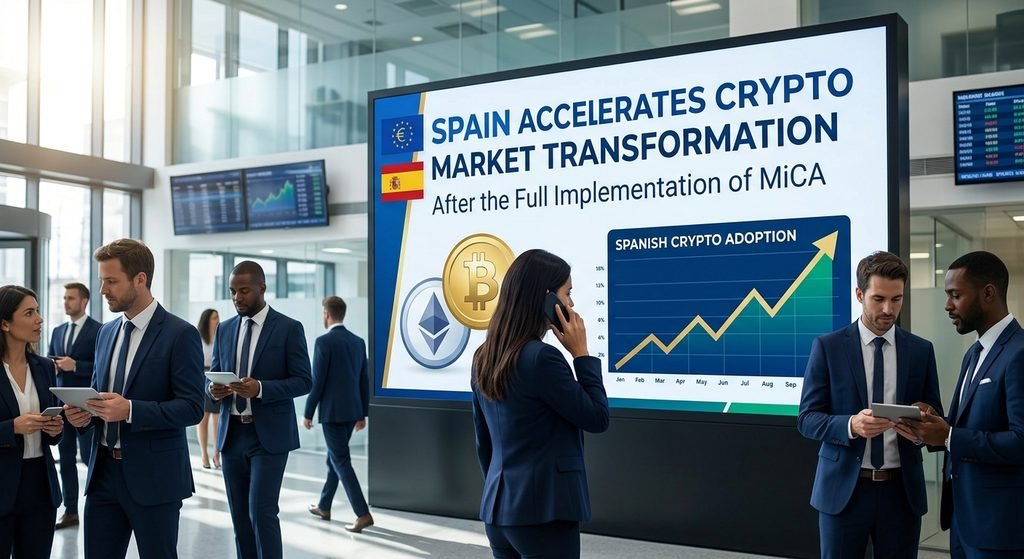Spain Accelerates Crypto Market Transformation After the Full Implementation of MiCA